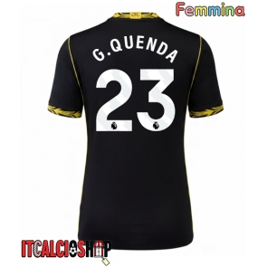 Chelsea Geovany Quenda #23 Seconda Maglia Femmina 2026-27 Manica Corta
